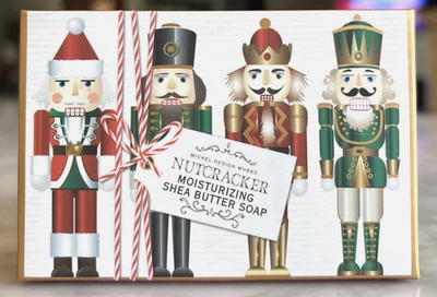 Michel Design Works Shea Butter Nutcracker Moisturizing Soap Sugar Plum Scent - Image 1 of 3