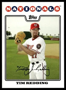 2008 Topps Tim Redding Washington Nationals #157 - Picture 1 of 2