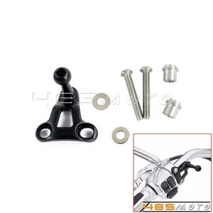 Motorcycle Handlebar Mount Cell Phone Holder GPS MP3 Bracket for Harley Davidson - Zdjęcie 1 z 8