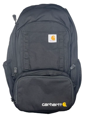Mochila de día Carhartt Cargo Series 25L mochila de malla de nailon negra gancho en enfriador de 3 latas Foto 1 de 4