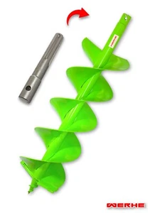 Taladro de tierra 200 mm SDS MAX adaptador taladro taladro de orificio de tierra taladro de estaca broca - Imagen 1 de 11