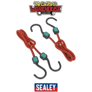 Sealey BCS22 Bungee Cord Set 760mm 2pc - Picture 1 of 5