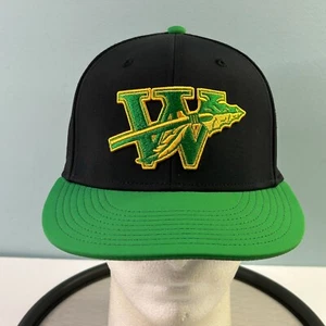 Warriors Big W Arrow Hat The Game Pro Size Small Black Green Bill - Picture 1 of 10