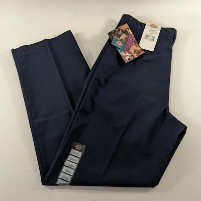 Uniforme Escolar Dickies Niñas Plisado Azul Pantalones Talla 20 Regular Foto 1 de 4