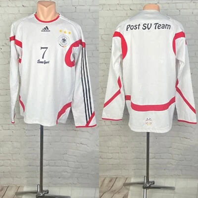 Sudadera Fútbol Fútbol Alemania Entrenamiento 2005/2006/2007 Adidas Jugador Edición M Foto 1 de 4