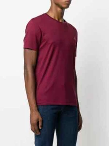 Ralph Lauren Mens Embroidered Logo T shirt in Redwine Size  XXL - Picture 1 of 3