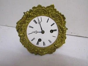 E6 Antico Movimento Orologio Pendolo - Picture 1 of 8