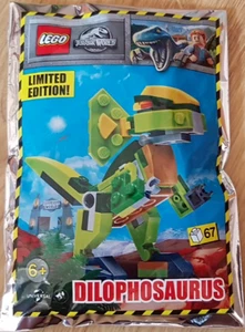 LEGO Jurassic World - Dilophosaurus - Paquete de lámina 122115 - Nuevo y sellado - Imagen 1 de 1