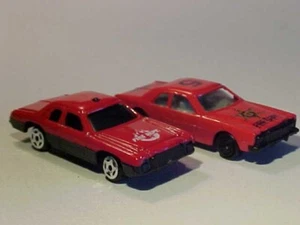 SET Exotisch 3 ZOLL 1980 Dodge Monaco Feuerwehr. Markenlose 1/64 Druckguss neuwertig lose - Bild 1 von 7