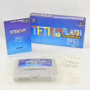 TETRIS FLASH Super Famicom Nintendo 1226 sf - Picture 1 of 10