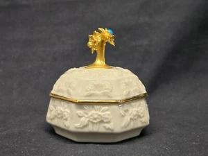 Lenox China Treasures Collection December Birthstone Trinket Box NEW #6230 - Picture 1 of 14