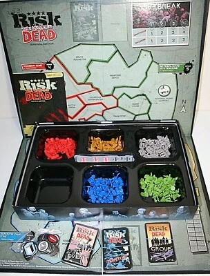 Risk The Walking Dead Survival Edition Complete Strategy Board Game Pre Owned - Image 1 of 4