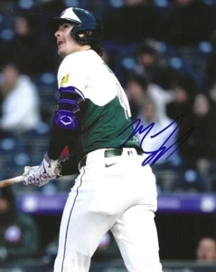 Signed 8x10 MICHAEL TOGLIA Colorado Rockies Autographed photo - COA - Picture 1 of 1