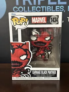 Funko Pop! Vinilo: Marvel - Carnage Black Panther #1434 - Imagen 1 de 6
