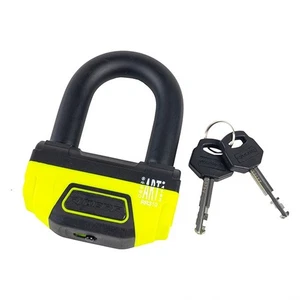 Riderr RR55 ART4 Motorcycle Security Disc Lock  - Yellow - Picture 1 of 7