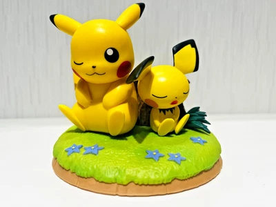 Pokémon Pikachu & Pichu Figures Relax Time Japan - Image 1 of 4