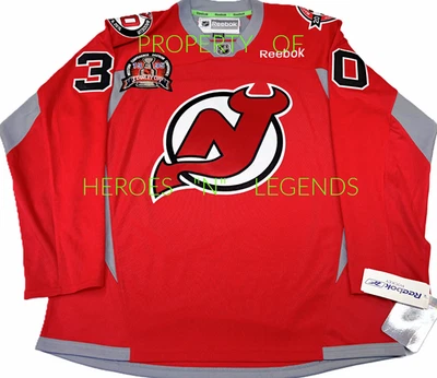 DEFECTO-M * MARTIN BRODEUR NJ DEVILS 1995/2003 COPA STANLEY + CAMISETA DE PRÁCTICA REEBOK Foto 1 de 4