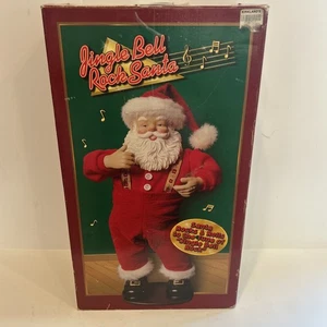 Rock Santa Collectibles Jingle Bell Rock Animated Santa Claus. Top Zustand - Bild 1 von 13