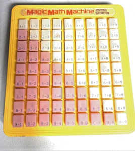 Magic Math Machine Addition And Subtraction Vintage 1988 - Picture 1 of 5