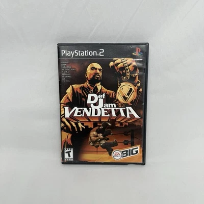 Def Jam Vendetta (Sony PlayStation 2 PS2, 2003) No Manual - Image 1 of 4