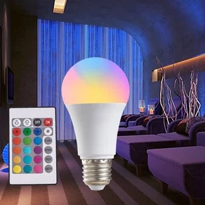 Color Changing Bulb E27 Screw Base Bulb 5W Color Changing LED Bulb attractive - Picture 1 of 12