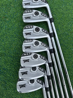 Bonito JUEGO DE PLANCHA PXG 0311T Gen 5 4-PW Elevate Tour X Flex Acero/ + 1/2” más largo Foto 1 de 4