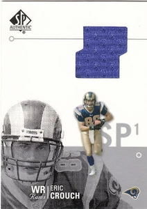 2002 SP Authentic Eric Crouch jersey RC Nebraska St. Louis Rams - Picture 1 of 1