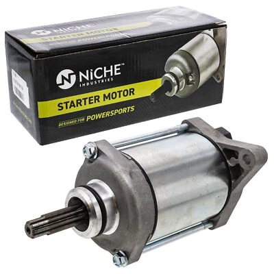 NICHE Starter Motor Assembly for Honda FourTrax Rancher 420 TRX420 31200HP5601 - Image 1 of 4