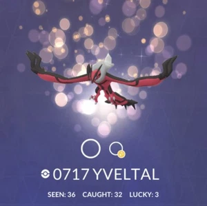 Pokemon Go Yveltal Registriert/Unregistriert/30Day/Lucky/Home OT/Trades - Bild 1 von 2