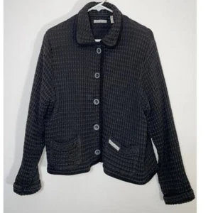 Mod-O-Doc Signature Waffle Material Jacket - Women's Size 2 - Made in Hong Kong - Picture 1 of 8