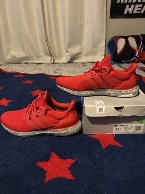 Adidas UltraBoost DNA Vivid Rojo Negro Hombre Talla 11.5 Foto 1 de 4