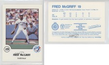 1988 Toronto Blue Jays Fire Safety French Fred McGriff HOF