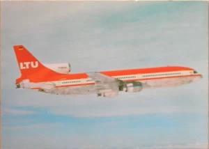 Lockheed L-1011 TriStar Airplane Vintage Never Used Postcard VG - Picture 1 of 2