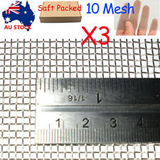 Woven Wire 10 Mesh - 20X30cm Size - 2mm Hole Filter Sheet Stainless Steel 304L