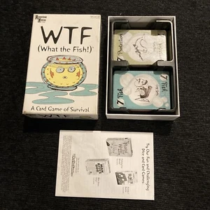 University Games WTF (What the Fish!) A Card Game of Survival (Complete Set) - Picture 1 of 2