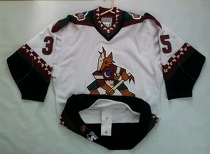 CAMISETA DE HOCKEY STARTER AUTÉNTICA CENTER ICE PHOENIX COYOTES #35 KHABIBULIN TALLA 48 - Imagen 1 de 12