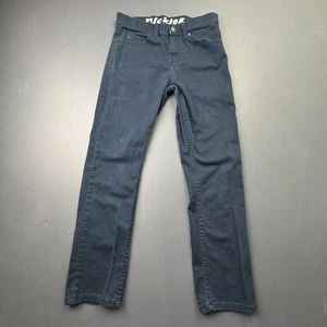 Dickies Pants Boys 12 Slim Fit Straight Leg Blue Denim - Picture 1 of 11