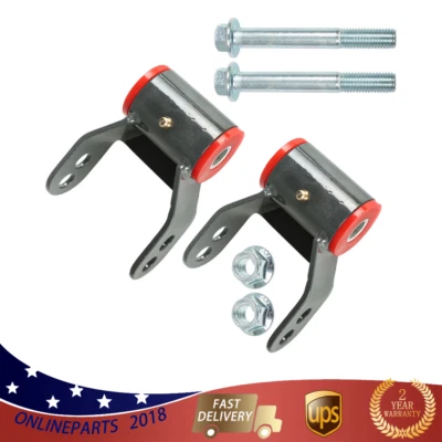 Kit de elevación grillete trasero de 1,5" o 2" para Chevrolet y GMC C1500 C2500 2x2 1988-1998 Foto 1 de 4