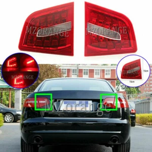 Left + Right Side LED Rear Inner Tail Light Brake Lamp For Audi A6 S6 2009-2011 - Picture 1 of 12