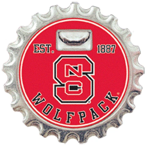 North Carolina Nc Wolfpack Magnetic Bottle Opener Licensed NCAA College Cover