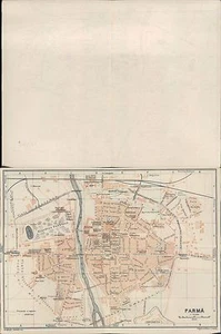 PRIMI 900 R@R@ MAPA GEOGRÁFICO DE PARMA - Imagen 1 de 1
