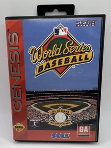 World Series Baseball (Sega Genesis, 1994). Game & Box No Manual. FREE SHIPPING - Picture 1 of 5