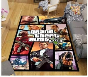Grand Theft Auto Huge Rug 160CM x 200CM Grand Theft Auto Carpet - Picture 1 of 3