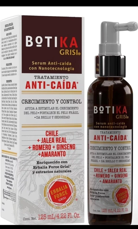 GRISI BOTIKA SERUM ANTI CAIDA/125ML/HAIR SERUM/ANTI HAIR FALL/4oz/ROSEMARY
