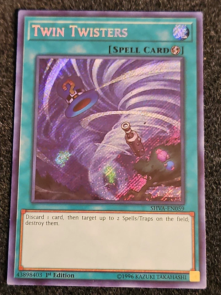 Twin Twisters - SHVA-EN059 - Secret Rare - 1st Edition - NM - Image 1 of 1