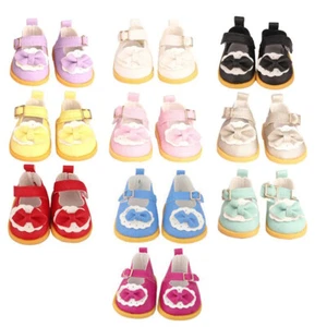5cm Mini Shoes PU Leather for Cotton Doll DIY Doll BJD 14inch 1/6 Doll Boots - Picture 1 of 36