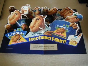 Joe Camel 1988 75 aniversario cigarrillo emergente 3D anuncio impreso vintage L034 - Imagen 1 de 4
