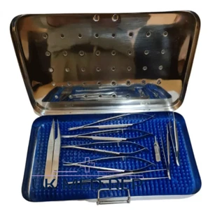 Micro surgery set Micro needle holder scissors Micro Surgical instruments - Picture 1 of 3