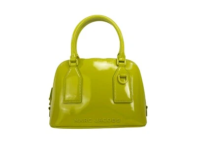 Marc Jacobs Small Citronelle Patent Leather Dome Satchel Crossbody Bag - Image 1 of 4