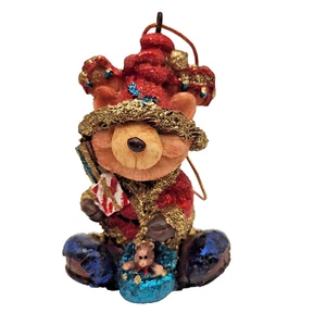 Orso da Appendere con Pacchetti Decorazione Natalizia Festività - Foto 1 di 6